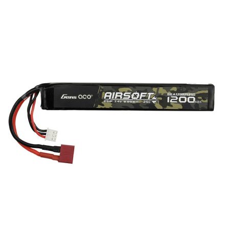 LIPO AKKUMULÁTOR  25C 1200MAH 3S1P 7.4V  T-CSATLAKOZÓVAL
